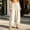 Beige, variant on Womens Harem Pants High Waisted Loose Balloon Lightweight Breathable Casual Boho Yoga Trousers with Pockets Summer Beach Vacation Bottoms