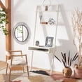 thumbnail image 2 of SAFAVIEH Kamy Rustic Retro 2 Shelf Leaning Desk, White, 2 of 10