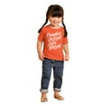 thumbnail image 3 of Fall Pumpkin Obsessed Jesus Blessed Youth T Shirt Tee Girls Infant Toddler Brisco Brands 5T, 3 of 4