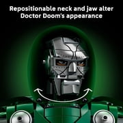 LEGO Marvel Doctor Doom Bust - Building Set for Adults, Ages 18+ Marvel Avengers Model Kit - Bedroom, Shelf or Home Office Decor for Men & Women - Gift for Super Hero Fans - 76345