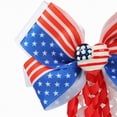 thumbnail image 6 of TOWED22 Independence Day Hair Bow Clips Sparkly Glitter Patriotic Hairpins Handmade Memorial Day Accessories for Teens Girls(Watermelon Red), 6 of 6
