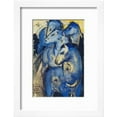 thumbnail image 2 of Tower of the Blue Horses, 1913 Postcard to Else LaskerSchueler, Animals Framed Art Print Wall Art by Franz Marc Sold by Art.Com, 2 of 6