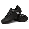thumbnail image 1 of QJUHUNG Men‘s Non-Slip Cycling Shoes for Road Biking - Compatible with SPD Cleats  Breathable & Comfortable  Ideal for Daily Rides and Racing  Durable TPU Sole  White, 1 of 7