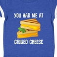 thumbnail image 4 of Inktastic You Had Me at Grilled Cheese Sandwich Boys or Girls Baby Bodysuit, 4 of 5
