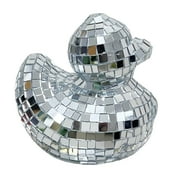 Disco Shining Shape Disco Party Decoration Reflective Sculptures Home Office Desktop Decor Silver 70s 80s Disco Party Decoration