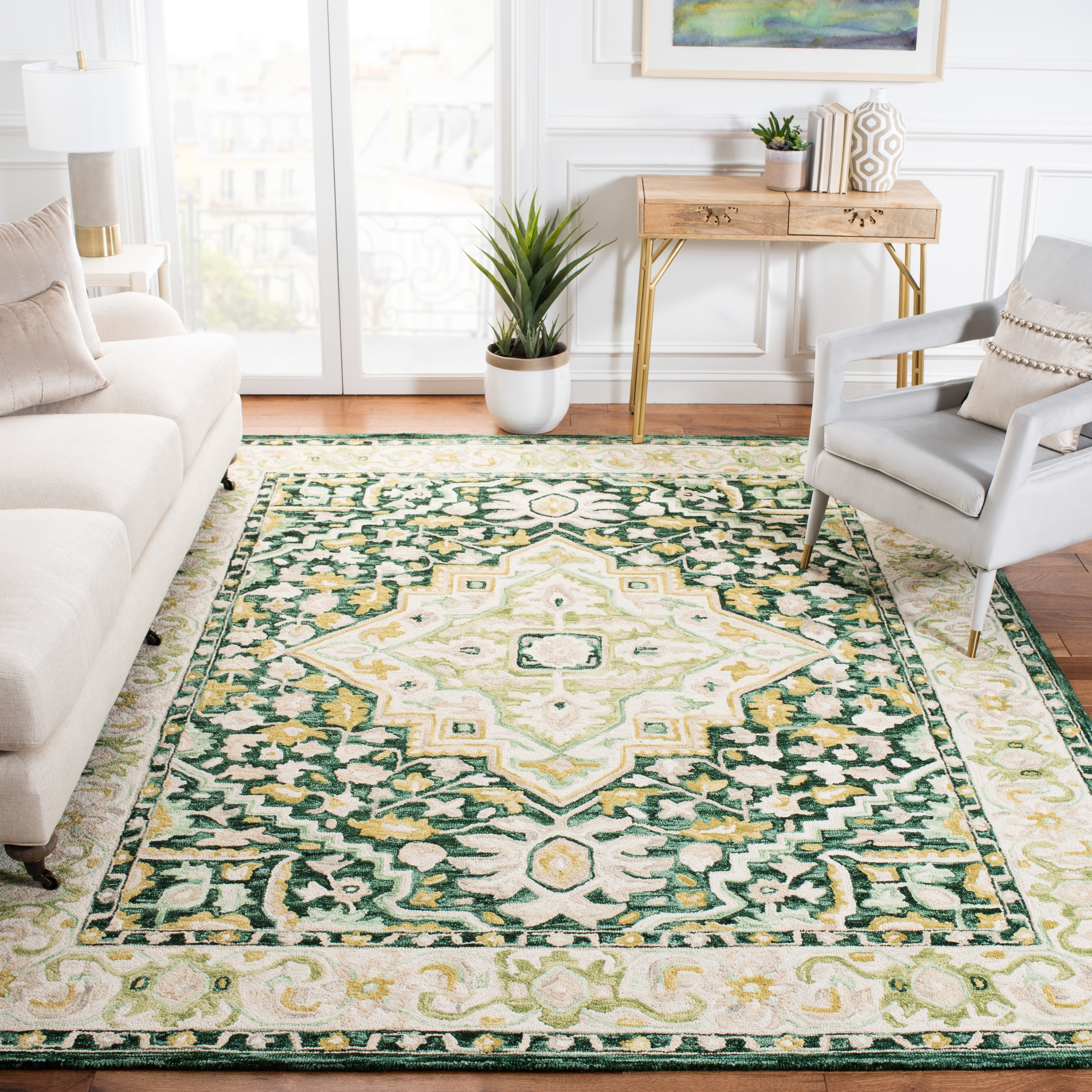 Safavieh Aspen Collection APN701A Handmade Moroccan Boho Tribal Wool Runner Multi Ivory 2'3 x 9' Safavieh Aspen Collection APN701A Handmade Moroccan Boho Tribal Wool Runner Multi Ivory 2'3 x 9'