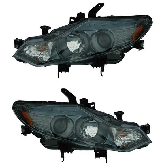 For Nissan Murano 2009 2010 2011 2012 2013 2014 Pair Headlights - BuyAutoParts