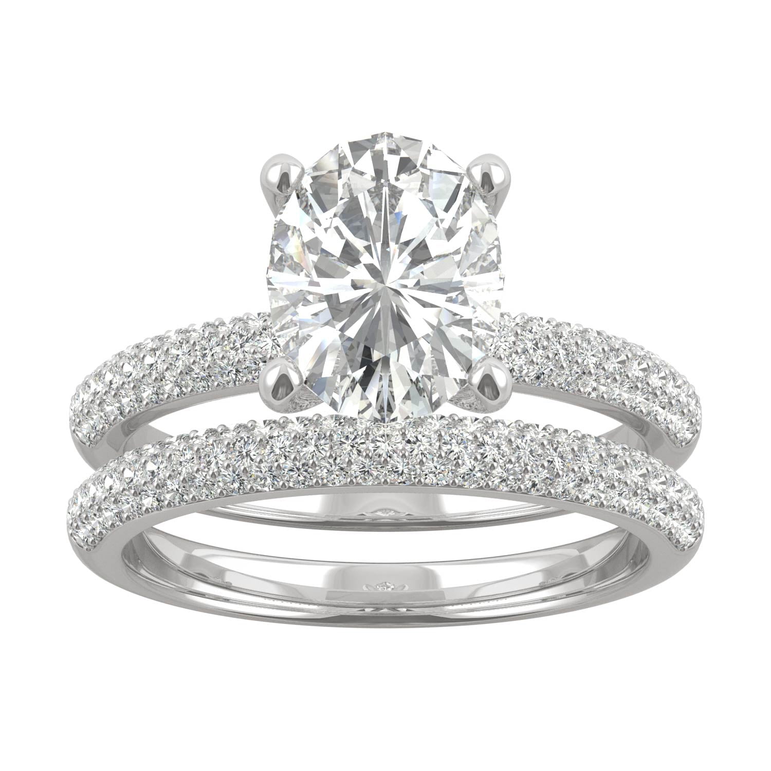 Charles & Colvard Charles & Colvard 14K White Gold Moissanite by