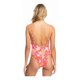 thumbnail image 4 of Traje De Baño Roxy Mujer Dama Playa Surf Meadow Rojo rojo XS, 4 of 7