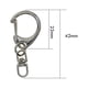 thumbnail image 5 of 50 x Clip de llavero en forma de D Gancho de presión de metal para llavero de coche Monedero DIY Plata, 5 of 9