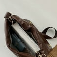 thumbnail image 5 of JUYGO Vintage Space Shoulder Bags For Women Luxury Pu Leather Armpit Handbag Purse Female Fashion High Quality Bag Bolsa Feminina, 5 of 6