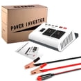 thumbnail image 2 of 300W Power Inverter DC 12V to AC 110V Car Charger Converter with 4 USB Ports 8 Safety Protection Improved Sine Wave Power Convertersm Suitable for Mobiles Phones Computers Laptop, 2 of 7