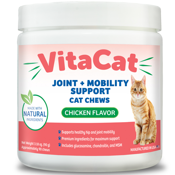VitaCat Cat Joint & Mobility Support Chews with Glucosamine