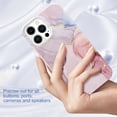 thumbnail image 6 of iPhone 13 Pro Case, Ultra Thin Hybrid Protective Lightweight Marble Design Shockproof Case Soft TPU Back Cover for iPhone 13 Pro 6.1", C, 6 of 6