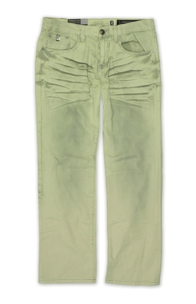 Marc Ecko Mens Dyed Straight Leg Jeans 