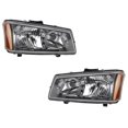thumbnail image 2 of APA Replacement Headlight Park Signal Lamp for 03 04 05 06 07 2003 2004 2005 2006 2007 Silverado 02 03 04 05 06 2002 2003 2004 2005 2006 Avalanche Set Passenger Right RH Driver Left LH Side, 2 of 3