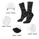 thumbnail image 5 of Fotbe Lavender Flowers Calcetas Largas con Estampado para Hombre y Mujer – Calcetas de Compresión Transpirables y Elásticas, Viajar y Uso Diario Talla 5-11, 5 of 6