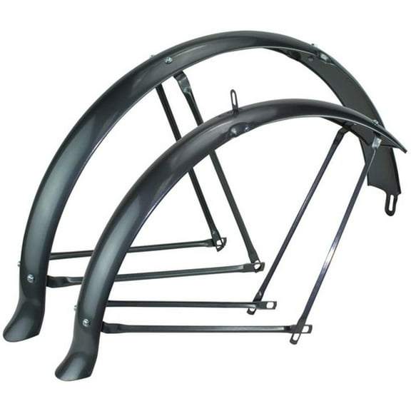 26" Fender Set Flared Standard Balloon 80mm Gray 431