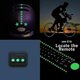 thumbnail image 3 of 435pcs Glow In The Dark Luminous Stars & Moon Wall Stickers Decal, Waterproof Vinyl Material Wall Ceiling Decal, 3 of 5