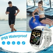 VOPOCO Smart Watch for Women Men(Answer/Make Call), 1.85 Large HD Screen Smartwatch for iPhone Android Phones, IP68 Waterproof Fitness Watch with 100+ Sport Modes Sleep Monitor/Pedometer