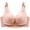 Pink, variant on Elainilye Fashion Nursing Bra Wirefree Lace Traceless Underwear With Front Buckle Postpartum Feeding To Sagging Pregnant Bras,Green