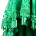 thumbnail image 4 of Women Gothic Skirt Fluffy Pleated Layered Tutu Skirts Green 4XL, 4 of 4