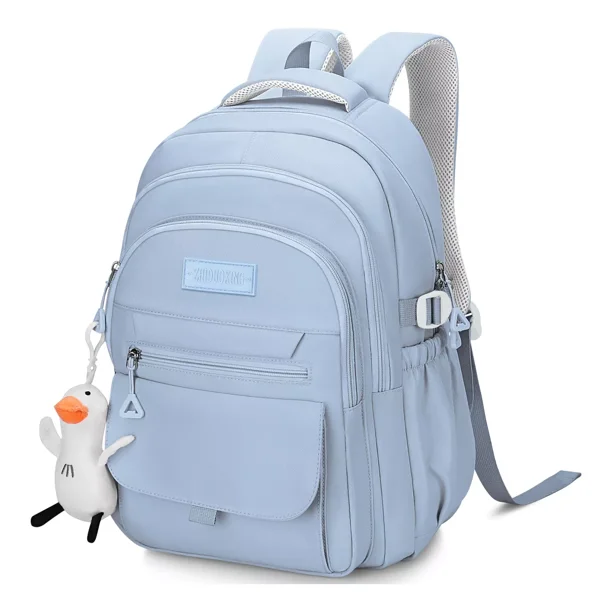 Mochila Escolar Viaje Bolsa Backpack Para Laptop Hombres Mujer Negro 30l