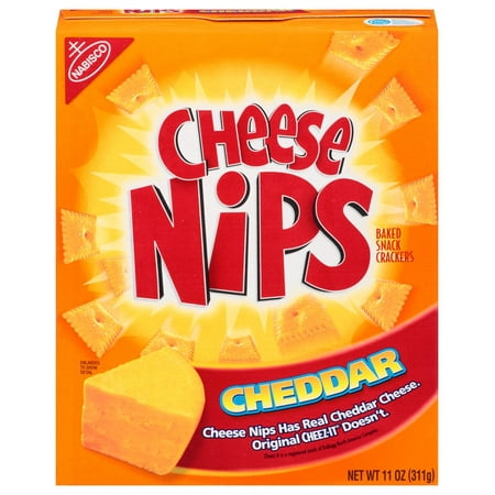Cheddar Cheese Rice - (3 Pack) Cheese Nips Crackers, Cheddar, 11 Oz