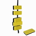 thumbnail image 4 of Adjustable Aqua Fitness Swim Belt for Water Aerobics and Pool Exercises, Lightweight Foam, Unisex, Yellow/Black, 4 of 8