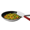 thumbnail image 4 of Rubbermaid Commercial Products FG1962000000 High Heat Silicone Spatula, 9.5", Red Handle, 4 of 6
