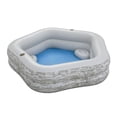 thumbnail image 1 of Alberca Familiar TruPrint Stone Bluescape 213x206x53CM, 1 of 4