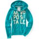 thumbnail image 1 of Sudadera con capucha Aeropostale Aero Stacked 87 Verde Extragrande, 1 of 1
