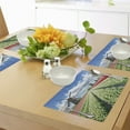 thumbnail image 4 of Ambesonne Windmill Place Mats Set of 4, Vivid Farmland Scenic, Standard Size, Multicolor, 4 of 6