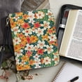thumbnail image 4 of FOR U DESIGNS Tropical Flowers Plants Bible Cases for Woman Stylish Sturdy Bible Protective Carrier Size X-Large Leather Bible Cover with Adjustable Strap Bible Case Bag Book Carrying Case, 4 of 7