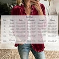 thumbnail image 4 of Cmtiyu Jackets for Women Long Sleeve Open Front Double Button Ruffle Jackets Casual Soft Fall Outerwear Jacket with Pockets Wine S-3XL, 4 of 10