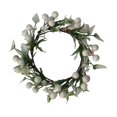 thumbnail image 4 of Guirnalda de Velas, Anillo, Corona Navideña para Puerta, Decoración Navideña, Puerta Delantera, Corona Navideña para Ventana de Navidad, Decoración de Estilo D, 4 of 8