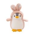 thumbnail image 1 of ZTGD - Peluche de pingüino de 20 cm, adorable pingüino travesti, dinosaurio, conejo, juguete para decoración de habitación, muñeco de peluche, regalo para niñas, 1 of 8