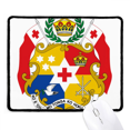 thumbnail image 1 of Tonga Oceania National Emblem Mousepad Stitched Edge Mat Rubber Gang Pad, 1 of 2