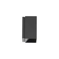 thumbnail image 4 of WAC Lighting Boxi 1-Light LED 3-CCT 3000K Aluminum Wall Sconce in Black, 4 of 7