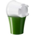 thumbnail image 5 of DecoPots - 6.5 Inch - Self Watering Planter - Indoor Flower Pot for All House Plants, Flowers, Herbs Diameter 6.5", Green - Black, 5 of 9