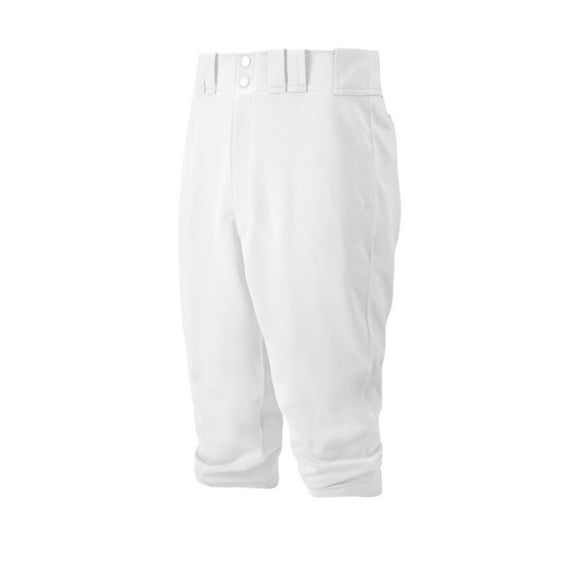 Pantalón de Béisbol Mizuno Youth Select Short Knicker Blanco XL