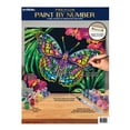 thumbnail image 5 of ArtSkills Majestic Butterfly Paint by Number Art Kit for Adults, 20" x 15" Stretched Canvas, Unisex Wall Art, 5 of 8