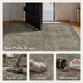 thumbnail image 4 of KUETH Modern 2x3 Area Rugs for Living Room, Non Slip Machine Washable Retro Rugs, Low Pile Chenille Print Rug for Bedroom, Dining Room, Home Office, 4 of 10