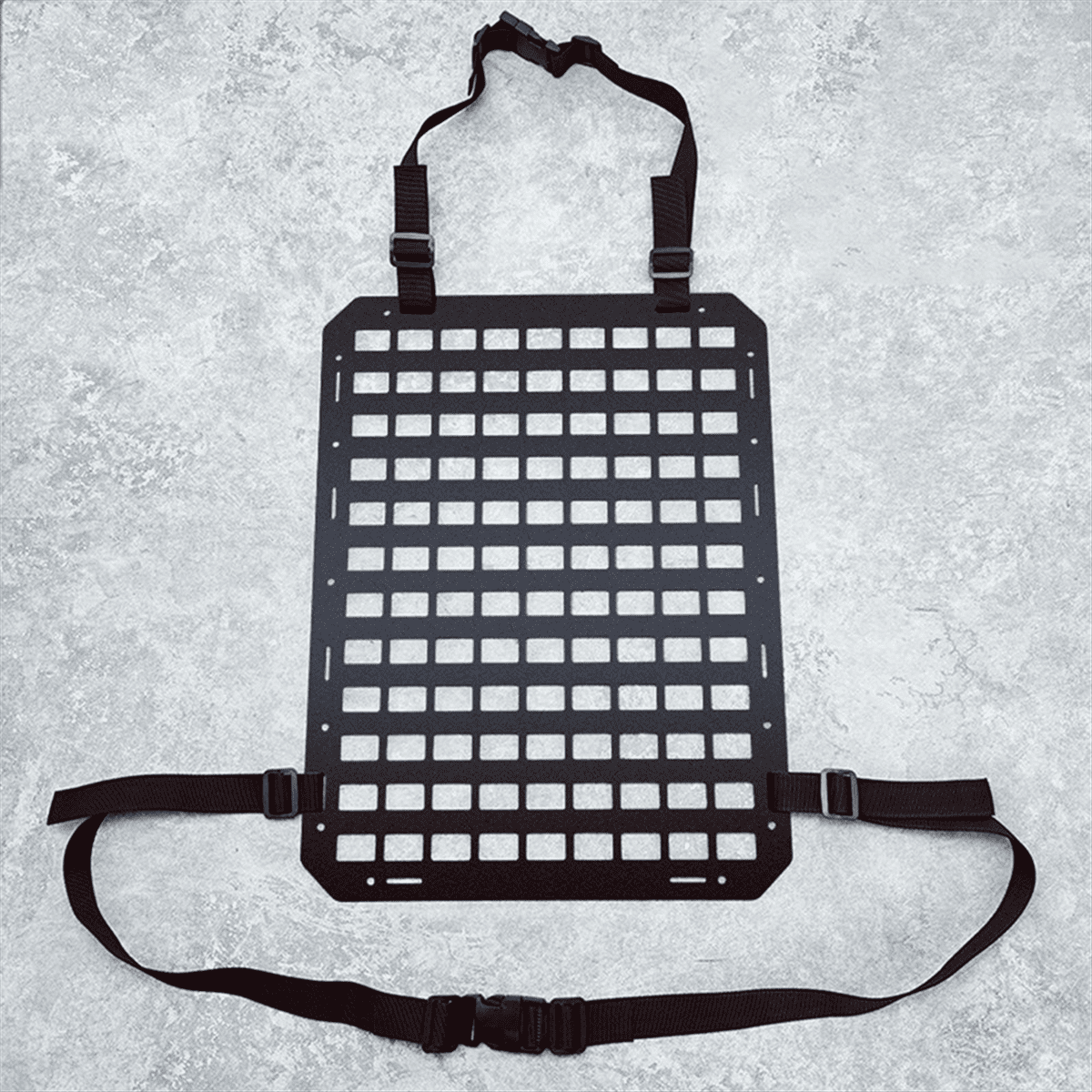 Car Seat Back Molle Panel, Panel Organizer for Car, SUV Truck, Equipment Modular Pouch Tool Accessories