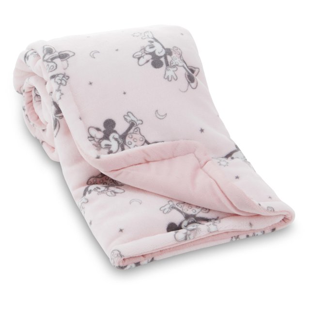 Manta infantil Disney Mickey Minnie Pooh Lilo Stitch 30 x 40 cm