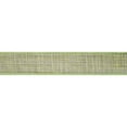thumbnail image 3 of Celebrate It 1.5'' x 3yd. Moss Green Wired Woven Ribbon, 3 of 4