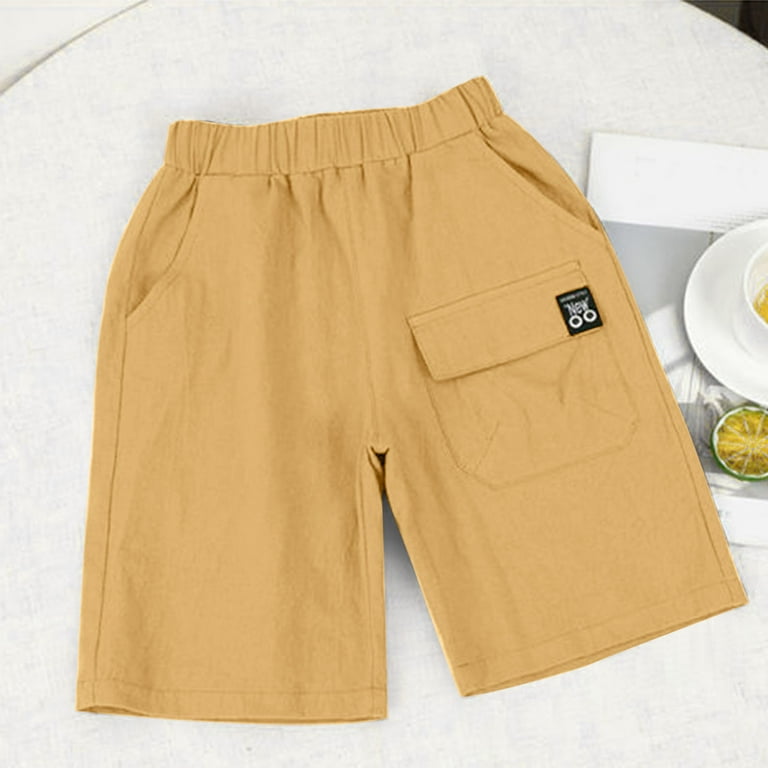 kids toddler baby girls boys print pocket spring summer shorts ruffle clothes Size 5 Shorts Boys 90s Cup Shorts Toddler Boys Swim Trunks 4t Toddler