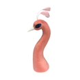 thumbnail image 3 of yotijay Peacock Mannequin Head Floral Arrangement Decor Home Decor for Bridal Shower Pink, 3 of 9