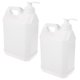 thumbnail image 2 of GOOHOCHY 2 botellas de plástico con bomba: dispensador de loción de 3 l, botellas vacías, contenedores de plástico rellenables para champú, gel de ducha, jabón de ropa, aceite esencial., 2 of 8