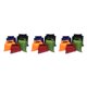 thumbnail image 2 of Yuarrent Paquete de 5 bolsas secas impermeables para kayak, pesca, Rafting, canoa, paquete de almacenamiento, bolsa reutilizable portátil Type1 NO1, 2 of 6